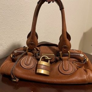 Chloe leather hand bag
